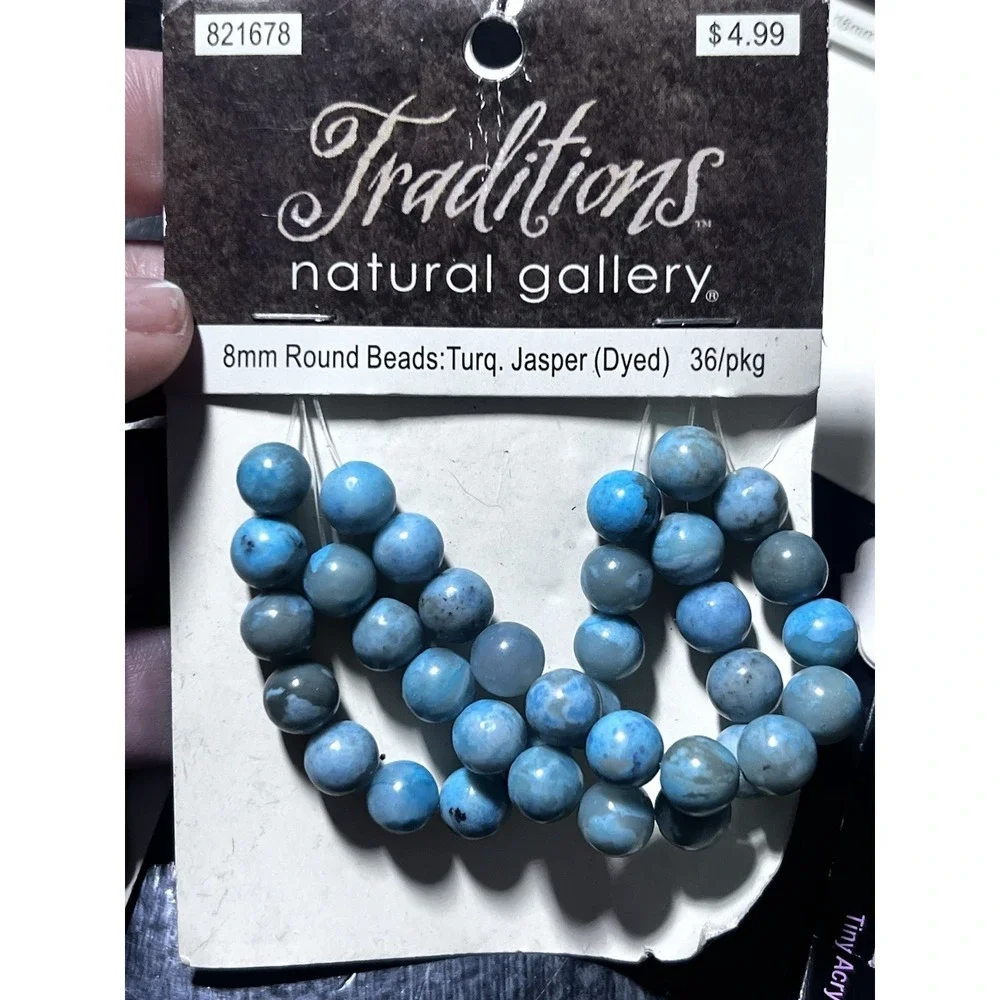 Lot Of 11 NWT Strands Traditional Natural Gallery Bead Gallery Jewelry Fundament